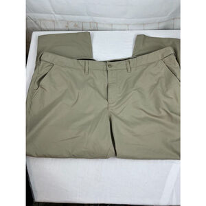 COPY - Men’s Fila Sport Golf Khaki Chino Pants Size 50 Beige Straight Leg Flat …